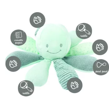 NATTOU Fejlesztő játék polip 8 aktivitás Lapidou mint