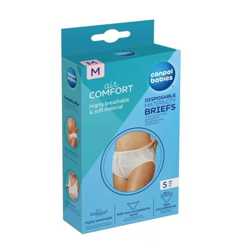 CANPOL BABIES Egyszer használatos nadrágok 5 db M/L