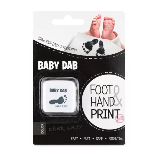BABY DAB Lenyomatkészítő - szürke