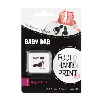 BABY DAB Lenyomatkészítő - lila