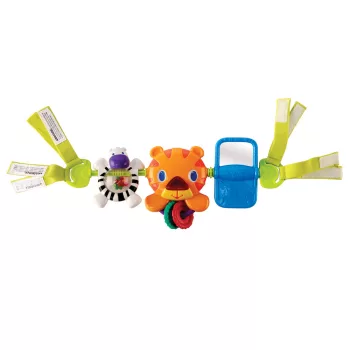 BRIGHT STARTS Autóülés játék Tiger Bar, 0hó+