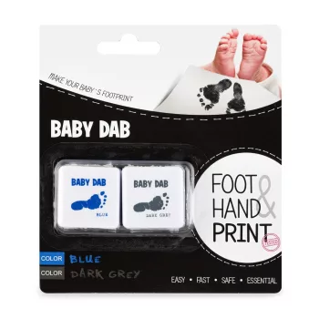 BABY DAB Lenyomatkészítő kék+szürke