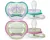 Philips AVENT SCF376/19 Játszócumi Ultra air éjszakai 0-6hó lányos, 2db
