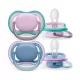 Philips AVENT SCF085/34 Játszócumi Ultra air neutral 6-18hó lányos kék, 2db