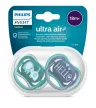 Philips AVENT SCF349/18 Játszócumi Ultra air 18hó+ fiús (elefánt), 2db