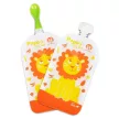PETITE&MARS Papoo Original tasak bébiételekhez, lion 6 db