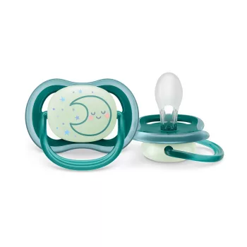   Philips AVENT SCF377/02 Játszócumi Ultra air éjszakai 6-18hó, 1db