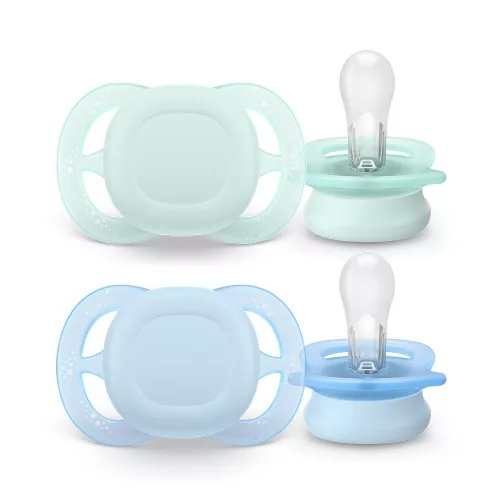 Philips AVENT SCF075/02 Játszócumi ultra start neutral 0-2hó fiús 2 db
