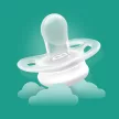 Philips AVENT SCF075/03 Játszócumi ultra start mintás 0-2hó lányos 2 db