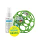 OBALL RATTLE játék 10 cm 0hó+ seafoam + AJÁNDÉK Aquaint 50ml