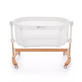   PETITE&MARS Állítható kiságy bölcső funkcióval Glory 2in1 Ivory Cream