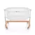 PETITE&MARS Állítható kiságy bölcső funkcióval Glory 2in1 Ivory Cream