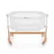 PETITE&MARS Állítható kiságy bölcső funkcióval Glory 2in1 Ivory Cream
