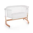 PETITE&MARS Állítható kiságy bölcső funkcióval Glory 2in1 Ivory Cream