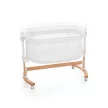 PETITE&MARS Állítható kiságy bölcső funkcióval Glory 2in1 Ivory Cream