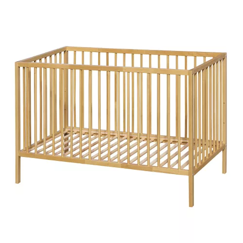 PETITE&MARS Fa kiságy Nela Beech Wood 120x60 cm