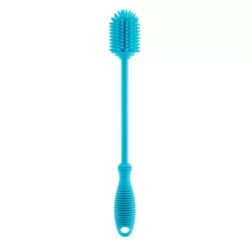 CHICCO Szilikon cumisüveg és cumi kefe