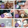 Philips AVENT Natural Response cumisüveg AirFree szeleppel 260 ml, 1m+, medve