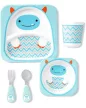 SKIP HOP Zoo Étkezési ajándék szett melamin Winter Yeti 6 hónapos kortól+