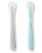 SKIP HOP 5 darabos étkezési készlet pohárral Easy-Feed Mealtime Set Teal/Grey 6hó+
