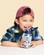 SKIP HOP Spark Style Rozsdamentes szívószálas vízüveg Rakéta 12hó+