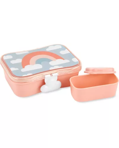 SKIP HOP Spark Style Uzsonnás doboz 700 ml Szivárvány 3év+