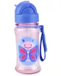 SKIP HOP Zoo Tritán Palack szívószállal 355ml Pillangó 12hó+