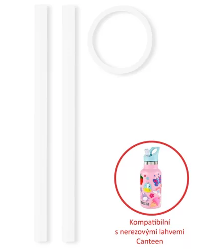 SKIP HOP Slamky nÃ¡hradnÃ© na fÄ¾aÅ¡u nerezovÃº 2ks