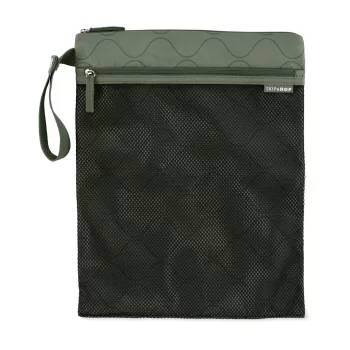 SKIP HOP Vízálló táska Grab & go Dark sage 30 x 38 cm