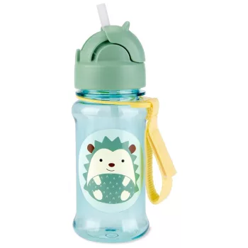   SKIP HOP Zoo Tritán Kulacs szívószállal 355ml Sün 12hó+