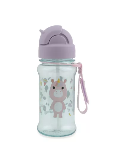 SKIP HOP Kulacs szívószállal 355ml Besties Squad Egyszarvú 12hó+