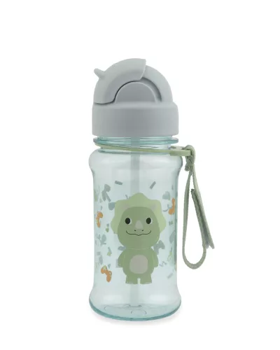 SKIP HOP Kulacs szívószállal 355ml Besties Squad Dino 12hó+