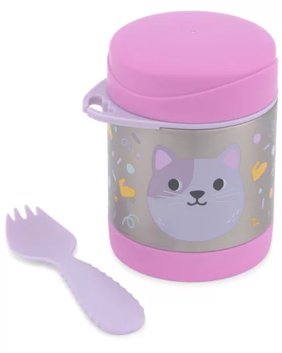 SKIP HOP Besties Squad hőszigetelt ételes üveg Macskáknak 3év+
