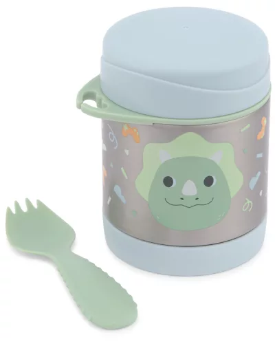 SKIP HOP Besties Squad hőszigetelt ételes üveg Dino 3év+