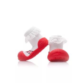   ATTIPAS Cipőcskék Ballet AB01 Red XL méret 22,5, 126-135 mm