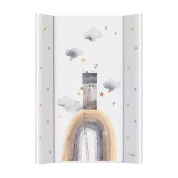   CEBA BABY Pelenkázó alátét 2-oldalas puha (50x70) Basic Rainbow Home