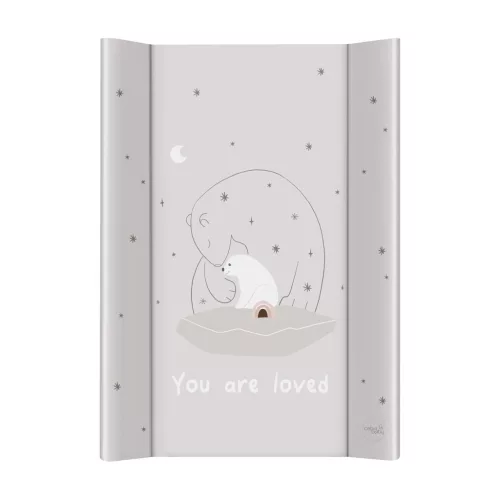 CEBA BABY Pelenkázó alátét 2-oldalas kemény deszkával (50x70) Basic Polar Bears