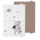 CEBA BABY Utazó pelenkázó alátét (60x40) Basic Cosmic Mouse