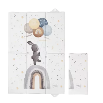   CEBA BABY Utazó pelenkázó alátét (60x40) Basic Rainbow Walk