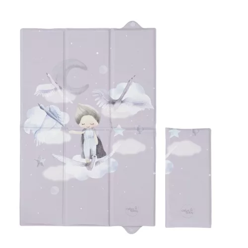 CEBA BABY Utazó pelenkázó alátét (60x40) Basic Wild Swans