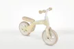 QPLAY futóbicikli Tech Cream, kor 2-4 év,  30 kg-ig
