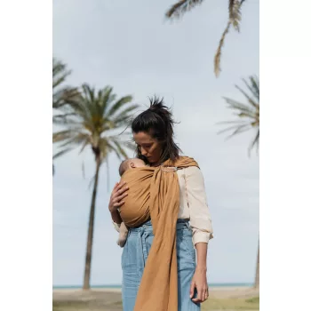 BOBA Nosič detí / šatka Ring Wrap - Rye