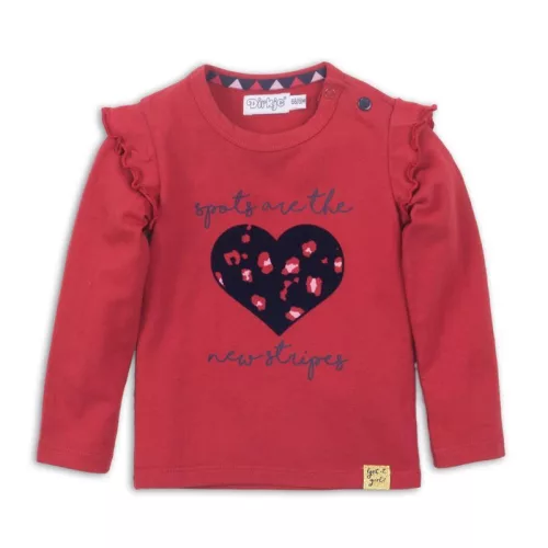 DIRKJE Hosszú ujjú póló D-GIRL 62 Red