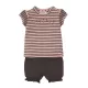 DIRKJE 2 részes szett kr. nadrág 86 Smokey Pink+Csíkos+Smokey Grey
