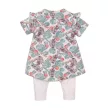 DIRKJE 2 részes szett ruha 80 White+Tropical Multicolor