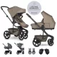 EASYWALKER XL szett kombinált Harvey NXT babakocsi tartozékokkal Mocha Brown