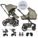 EASYWALKER XL szett kombinált Harvey NXT babakocsi tartozékokkal Moss Green