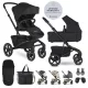 EASYWALKER Kombinált babakocsi Jimmey Pepper Black XXL RWS