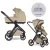 EASYWALKER Kombinált babakocsi Zoey Almond Taupe