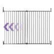 DREAMBABY Biztonsági korlát Broadway 2-panelos extra széles 76-134,5 cm fehér